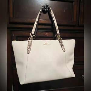 Coach Zip-Top Shoulder Tote